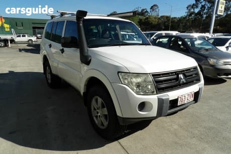 White 2008 Mitsubishi Pajero Wagon Glx Lwb (4X4)