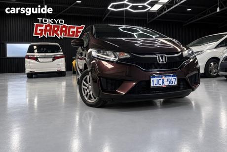 Brown 2017 Honda Fit Hatch