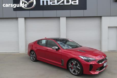 Red 2020 Kia Stinger Sedan Gt (Black Leather)