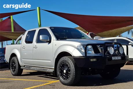 Grey 2011 Nissan Navara Dual Cab Pick-up St (4X4)