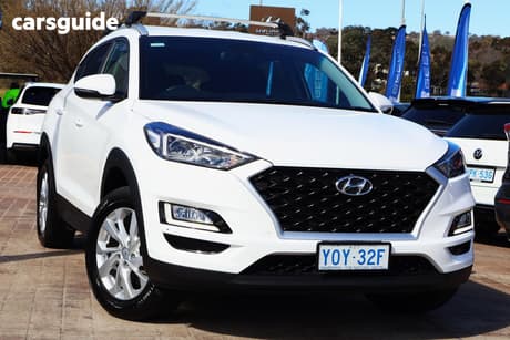 White 2020 Hyundai Tucson Wagon Active (2Wd)
