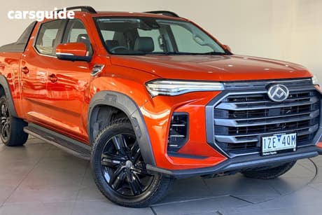 Orange 2023 LDV T60 Double Cab Utility Mega Tub (4X4)