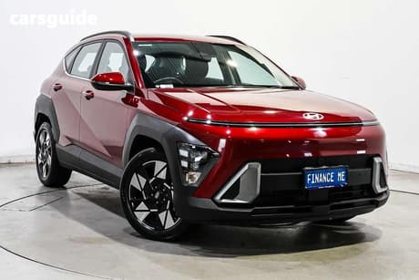 Red 2025 Hyundai Kona Wagon