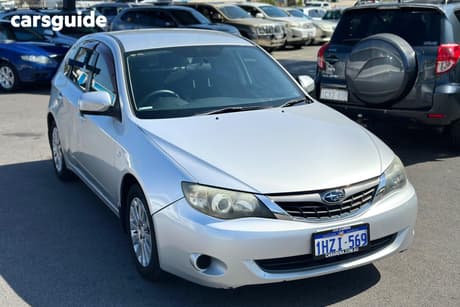 Silver 2009 Subaru Impreza Hatch R