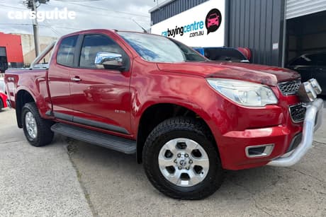 Red 2014 Holden Colorado Space Cab Pickup Ltz (4X4)