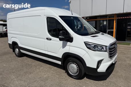 White 2021 LDV Deliver 9 Van Lwb Mid Roof