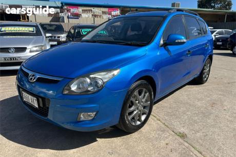 Blue 2010 Hyundai I30 Wagon Cw Sportswagon 2.0
