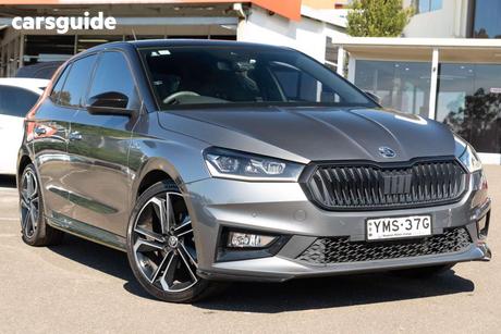 Grey 2023 Skoda Fabia Hatchback Monte Carlo Edition 150