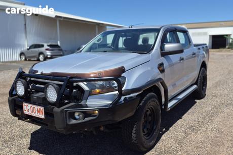 Grey 2017 Ford Ranger Dual Cab Utility Xls 3.2 (4X4)