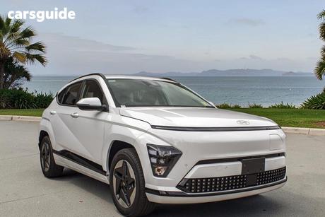 White 2026 Hyundai Kona Wagon Electric Elite Ext Range