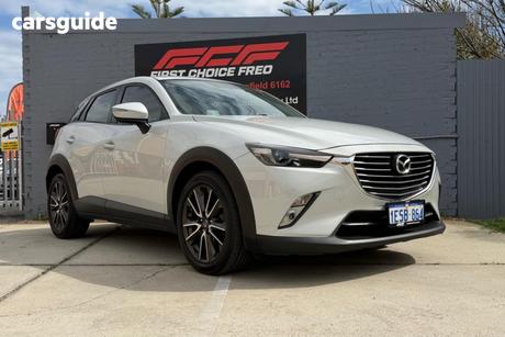 White 2015 Mazda CX-3 SUV S TOURING (FWD) DK