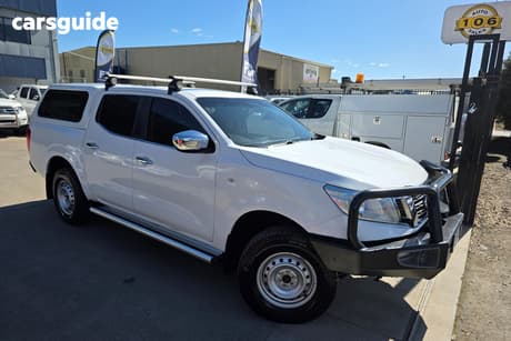 White 2019 Nissan Navara Dual Cab Pick-up Rx (4X4)