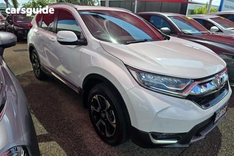 White 2019 Honda CR-V Wagon Vti-Lx (Awd)