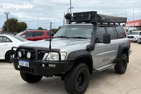 Silver 2012 Nissan Patrol Wagon St (4X4)