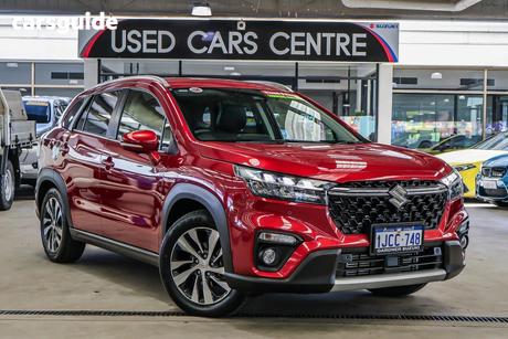 Red 2024 Suzuki S-Cross Wagon Plus 2Wd