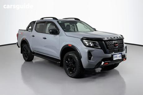 Grey 2023 Nissan Navara Dual Cab Pick-up Pro-4X (4X4) Non-Lfi