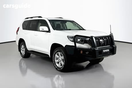 White 2021 Toyota Landcruiser Prado Wagon Gxl