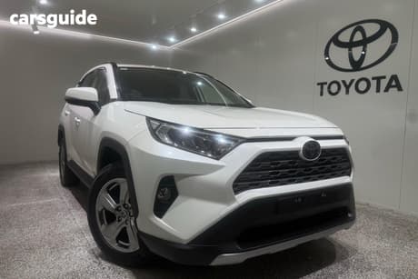 White 2019 Toyota RAV4 Wagon Gxl (2Wd)