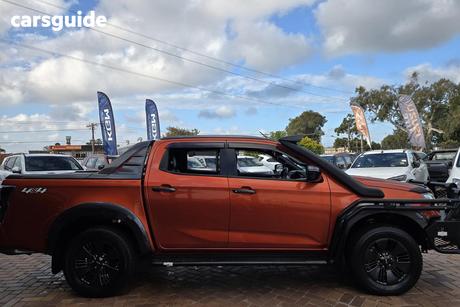 Orange 2021 Isuzu D-MAX Crew Cab Utility X-Terrain (4X4)