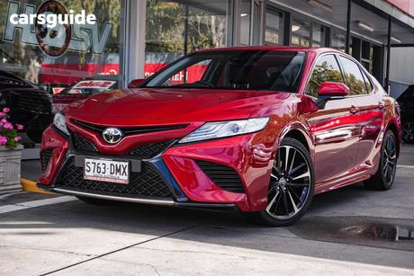 Red 2020 Toyota Camry Sedan Sx