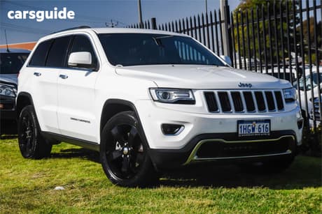 White 2014 Jeep Grand Cherokee Wagon Limited (4X4)