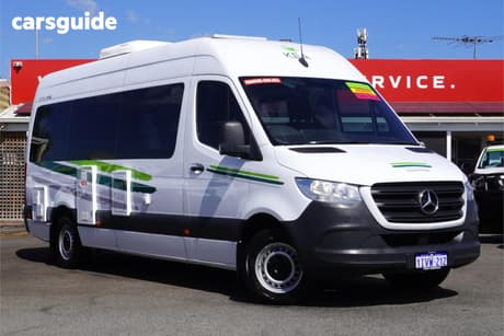 White 2021 Mercedes-Benz Sprinter Van 316Cdi Vs30 Lwb Rwd