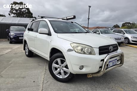 White 2007 Toyota RAV4 Wagon Cruiser L (4X4)