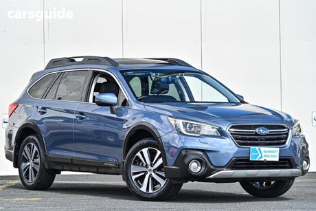 Blue 2019 Subaru Outback Wagon 2.5I Premium