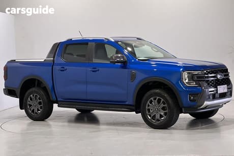 Blue 2025 Ford Ranger Double Cab Pick Up Wildtrak X 2.0 (4X4)