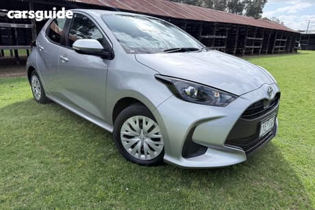 Silver 2023 Toyota Yaris Hatchback Ascent Sport