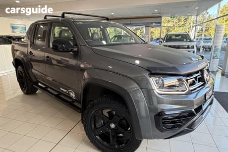 Grey 2021 Volkswagen Amarok Dual Cab Utility Tdi580 W580 4Motion