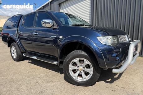 Blue 2011 Mitsubishi Triton Double Cab Utility Glx-R (4X4)