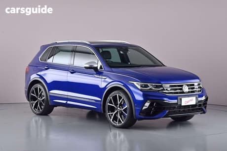 Blue 2022 Volkswagen Tiguan Wagon 235Tsi R