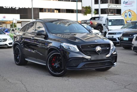 Black 2015 Mercedes-Benz GLE63 Coupe S 4Matic