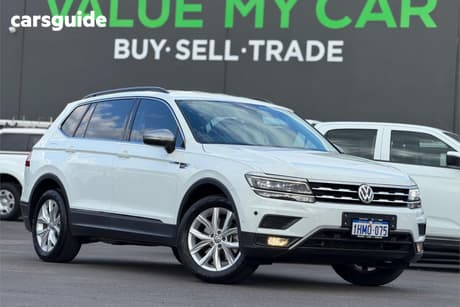 White 2021 Volkswagen Tiguan Wagon Allspace 162 Tsi Highline