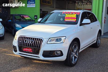 White 2016 Audi Q5 Wagon 3.0 Tdi Quattro