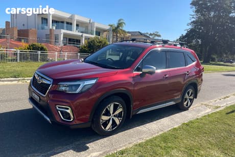 Burgundy 2021 Subaru Forester Wagon 2.5I-S (Awd)