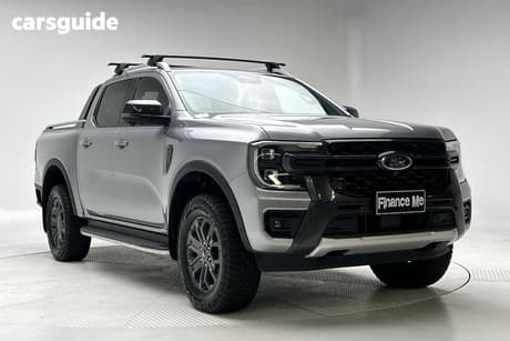 Silver 2022 Ford Ranger Double Cab Pick Up Wildtrak 3.0 (4X4)