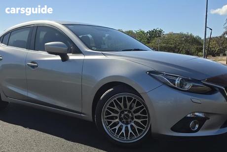 Silver 2014 Mazda 3 Sedan Sp25 Gt