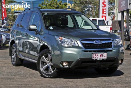 Green 2015 Subaru Forester Wagon 2.5I-L