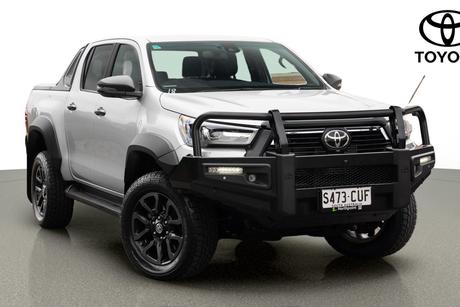 Silver 2022 Toyota Hilux Double Cab Pick Up Rogue (4X4)