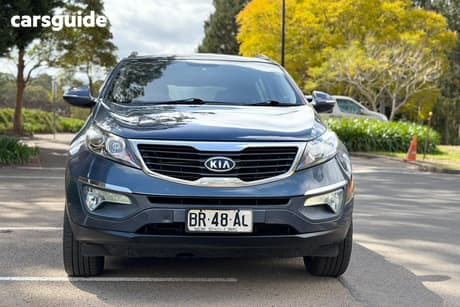 Grey 2012 Kia Sportage Wagon Platinum (Awd)