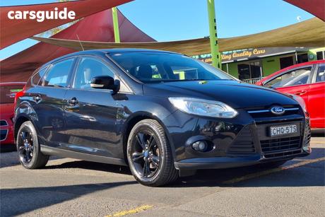 Black 2013 Ford Focus Hatchback Trend