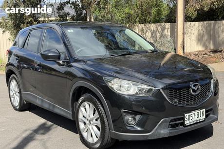 Black 2012 Mazda CX-5 Wagon Grand Tourer (4X4)