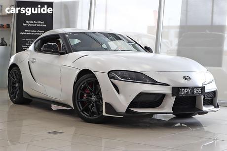 White 2025 Toyota Supra Coupe Gts