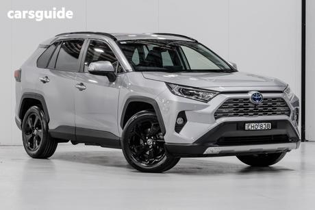 Silver 2020 Toyota RAV4 Wagon Cruiser 2Wd Hybrid