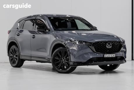 Blue 2022 Mazda CX-5 Wagon Gt Sp Turbo (Awd)