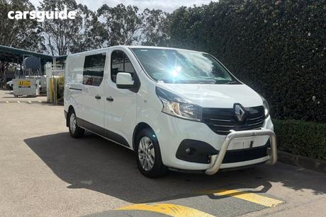 White 2019 Renault Trafic Van Lwb Lifestyle