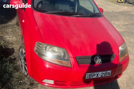 Red 2006 Holden Barina Hatchback