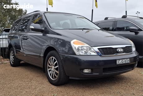 Grey 2012 Kia Grand Carnival Wagon Sli